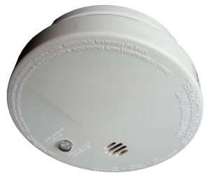 Ceiling mounted CO2 detector. Carbon monoxide